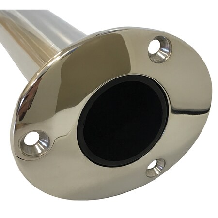 Tigress Economy Stainless Steel Gunnel Mount Rod Holder- 0degree 77270